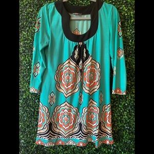 Size S Turquoise Tunic